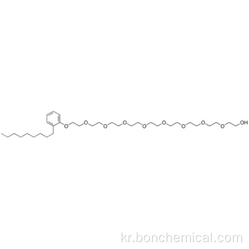 26- (노닐 페녹시) -3,6,9,12,15,18,21,24- 옥타 옥사 헥사 코산 -1- 올 CAS 26571-11-9